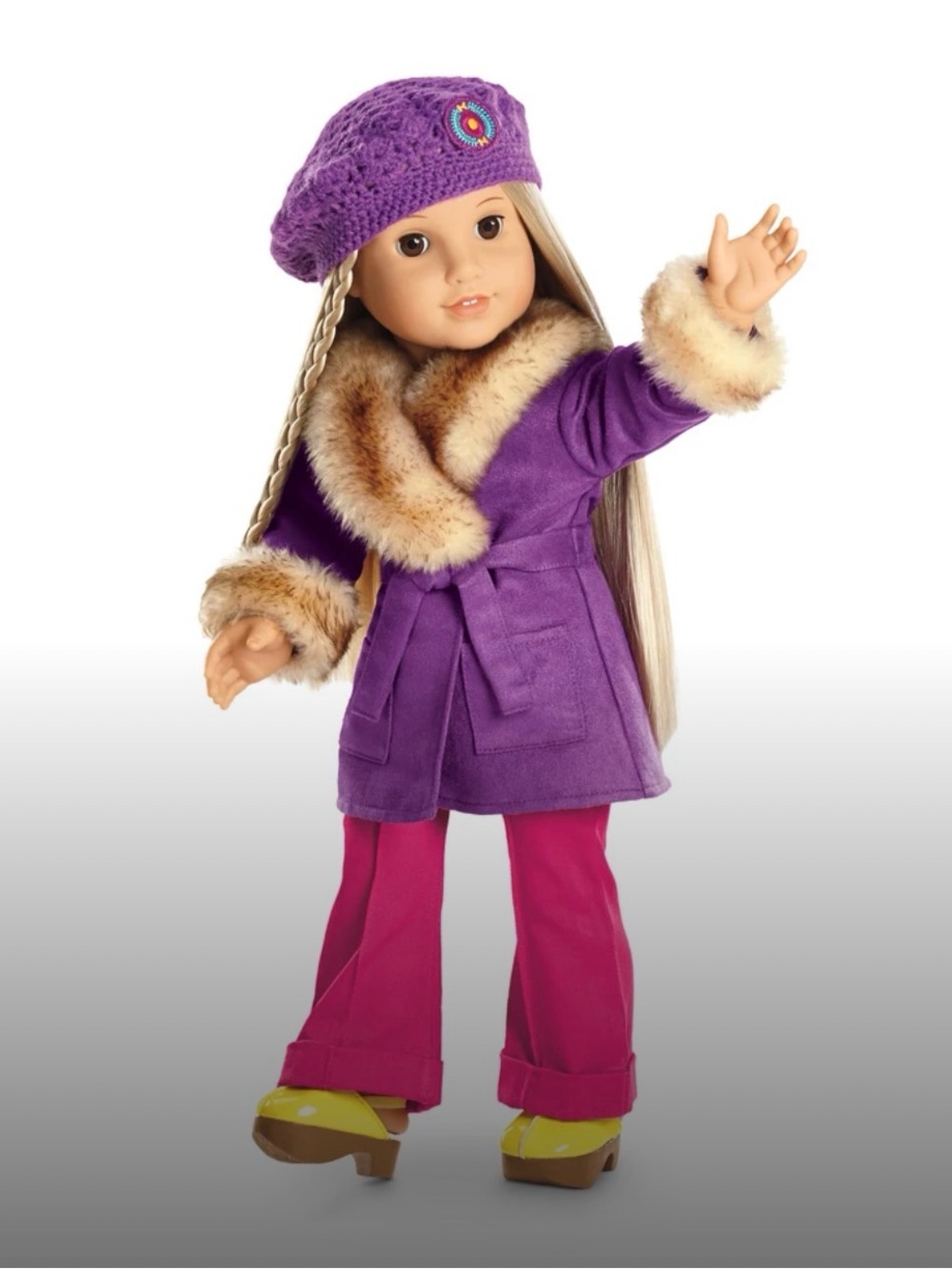 American Girl Julie's Winter Coat and Hat